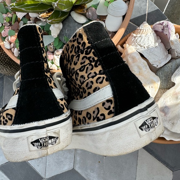 Vans SK8-Hi 138 Decon SF 'Black White Leopard' Unisex Womens 9.5 or Mens 8.0 - Picture 3 of 7